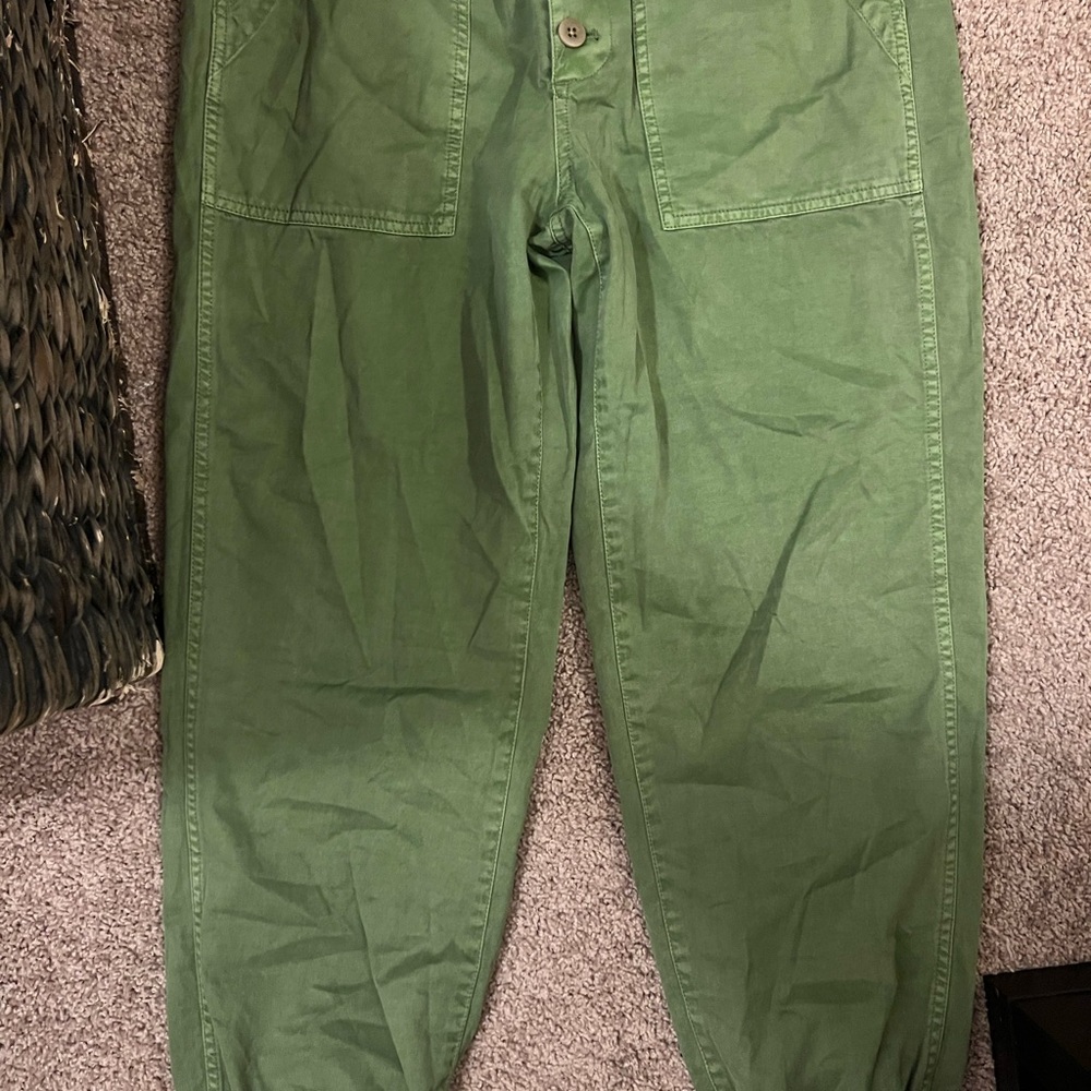 Madewell griff pull-on tapered fatigue cargo pants